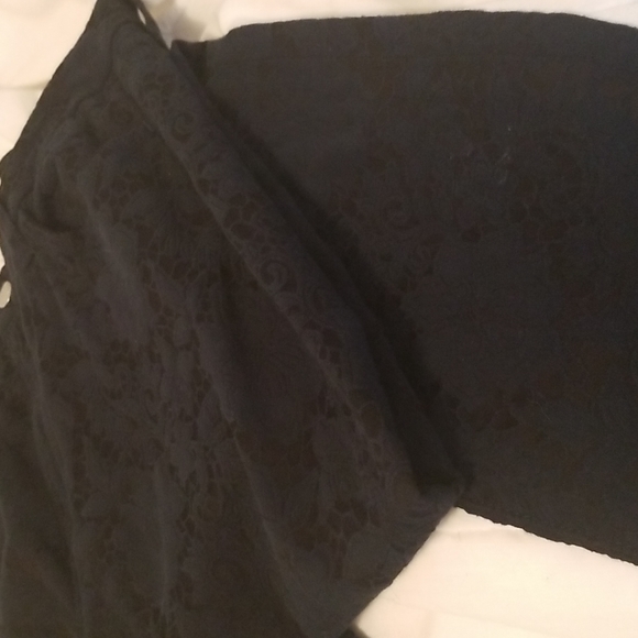 Jen7 black jeans size 10 laced - Picture 5 of 5